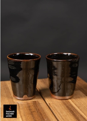 Mug set from the Sälzer wood-fired kiln by Annette Pfister