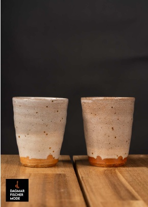 Mug set from the Sälzer wood-fired kiln by Annette Pfister