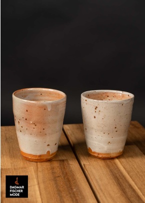Mug set from the Sälzer wood-fired kiln by Annette Pfister