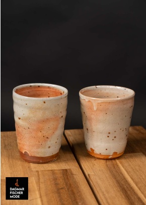 Mug set from the Sälzer wood-fired kiln by Annette Pfister