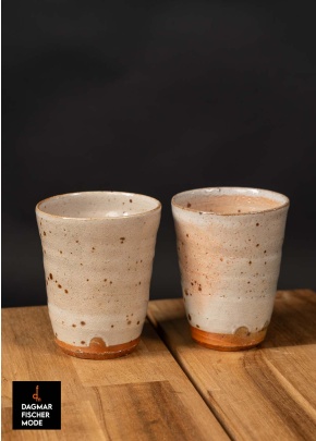 Mug set from the Sälzer wood-fired kiln by Annette Pfister