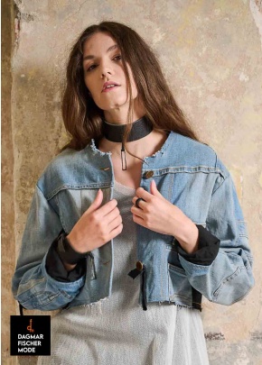 Kurzer Blazer BUDAN von studiob3 in blue/black – CAPSULE EDITION