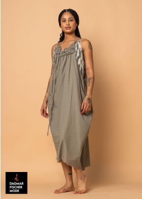 Kleid IMMAN von studiob3 in black & sage beige