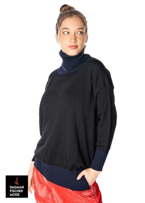 Rollkragenpullover von KnitKnit in combo1 