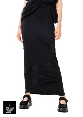 Schmaler Rock von KnitKnit in nero/navy 