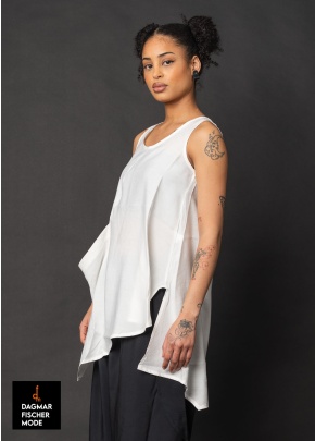 Ärmelloses Top von KHEI in black und white