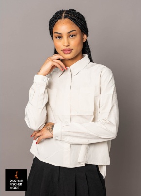 Doppellagige Bluse von LURDES BERGADA in off-white