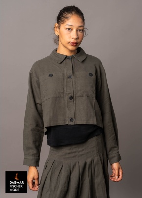 Bluse von LURDES BERGADA in moss