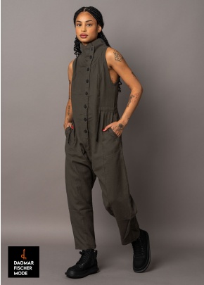 Overall von LURDES BERGADA in moss und black