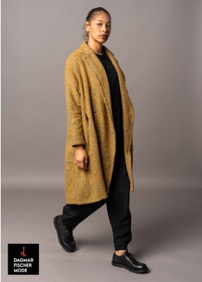 Oversize Mantel von LURDES BERGADA in dijon und grey