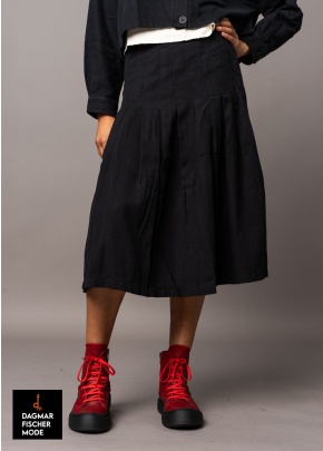 Faltenrock von LURDES BERGADA in dijon, moss und black