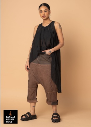 Lightweight tunic KOKINA by studiob3 in black & white