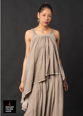 Reversible tunic OULA by studiob3 in sand old dye