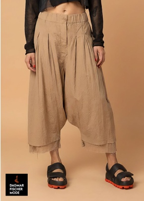 Baumwollhose ASUNO von studiob3 in sand old dye
