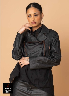 MYRA jacket from studiob3 in black coated