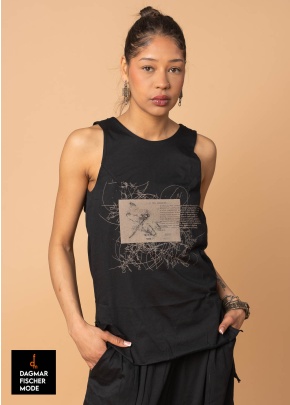 Top ZORA by studiob3 in black & off white