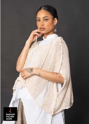 Onesize knitted sweater MEAH by studiob3 in black & milk