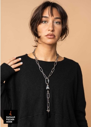 Kette mit Elementen aus Schwarzem Onyx von Mya Lambrecht