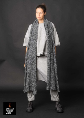 Strickschal BUBBLE von studiob3 in black & salt&pepper