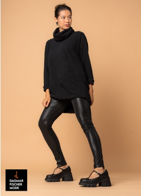 Kunstlederleggings TRIMO von studiob3 in black