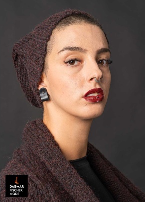 Beanie FIFF von studiob3 in pearl & smoke burgundy