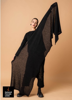 Wollschal FAGG von studiob3 in black, pearl & grey