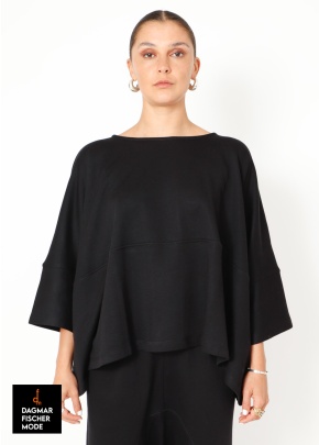 Oversize shirt from SORT AARHUS in black