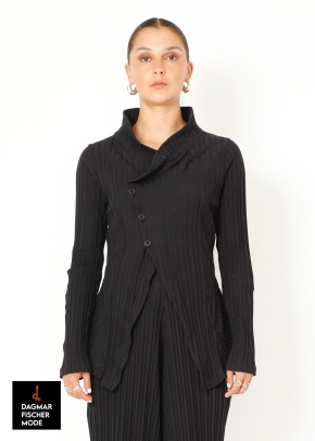Blazer von SORT AARHUS in black & greige