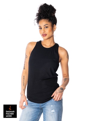 Top von SORT AARHUS in black & beige