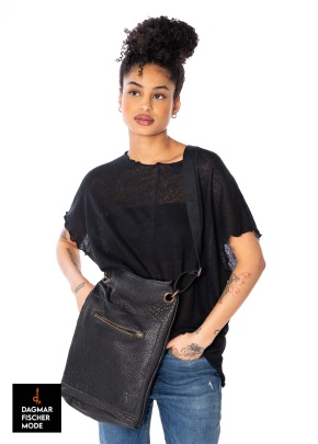 Lammledertasche von SORT AARHUS in black