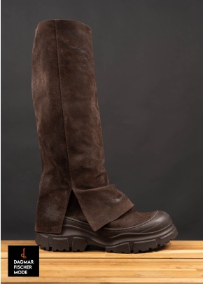 Stiefel aus Leder von LOFINA in braun in Größe 37 