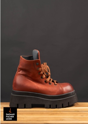 Boots von LOFINA in orange in Größe 37 