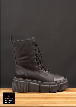 Boots zum Schnüren von LOFINA in black in Größe 37