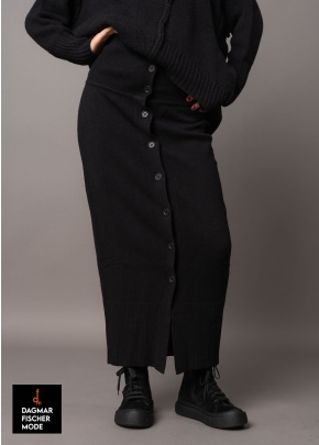 Schmaler Strickrock VANESSA von SORT AARHUS in black