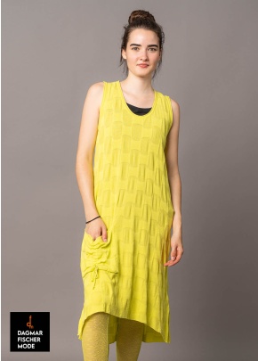 Ärmelloses Kleid von PHILOMENA CHRIST in black & lemon