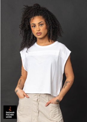 Weites T-Shirt von LURDES BERGADA in black & white