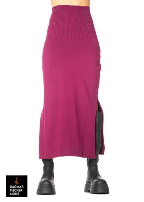 Langer Rock von PHILOMENA CHRIST in black & plum