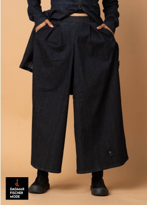 Very Wide Trousers HIGH HORIZON by PLÜ in darkblue