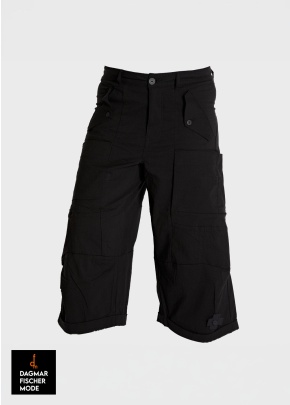 Wide Trousers SHORT PLENTY by PLÜ in black