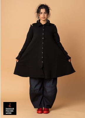 Dress NEOFLEAREDRESS by PLÜ in black