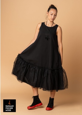 Dress THE NEXT DRESS II by PLÜ in black mesh