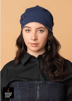 Beanie Hat by PLÜ in ocean