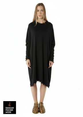 Kaschmir-Stricktunika von RUNDHOLZ in black