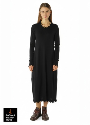Kaschmir-Strickkleid von RUNDHOLZ in black