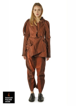 Jacke mit Reverskragen von RUNDHOLZ DIP in henna cloud