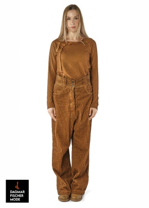 Weite Hose von RUNDHOLZ DIP in henna cloud