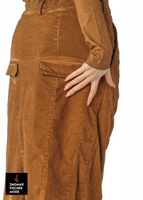 Schmaler Rock von RUNDHOLZ DIP in henna cloud