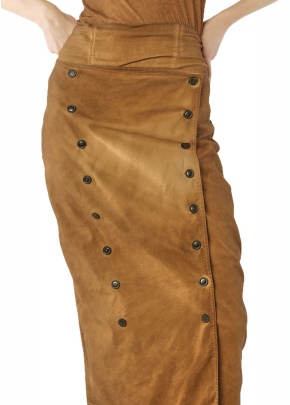 Abgesteppter Rock von RUNDHOLZ DIP in dakar cloud stripe & henna cloud stripe