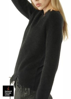 Strickpullover von RUNDHOLZ DIP in black