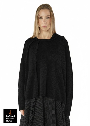 Alpaka-Mix-Pullover von RUNDHOLZ DIP in black